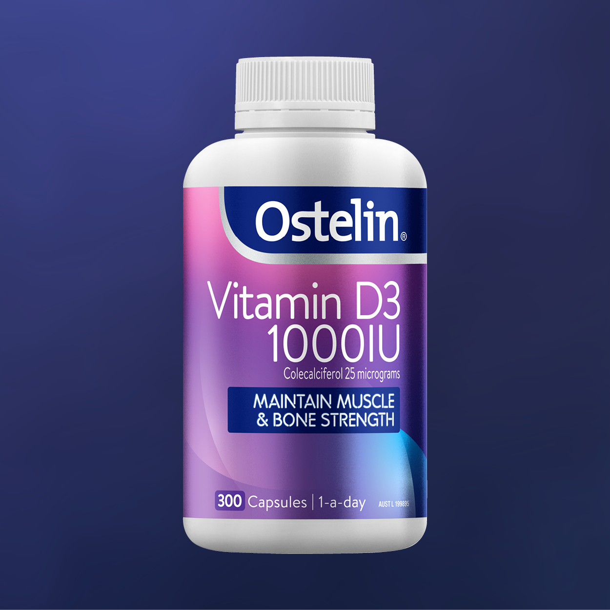 Buy Ostelin Vitamin D3 1000iu Vitamin D 300 Capsules Exclusive Size Online At Chemist Warehouse® 0673